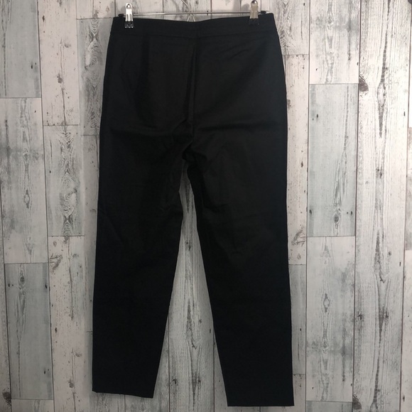 M&S Collection Slim Fit Black Ankle Pants 10 - Picture 2 of 9
